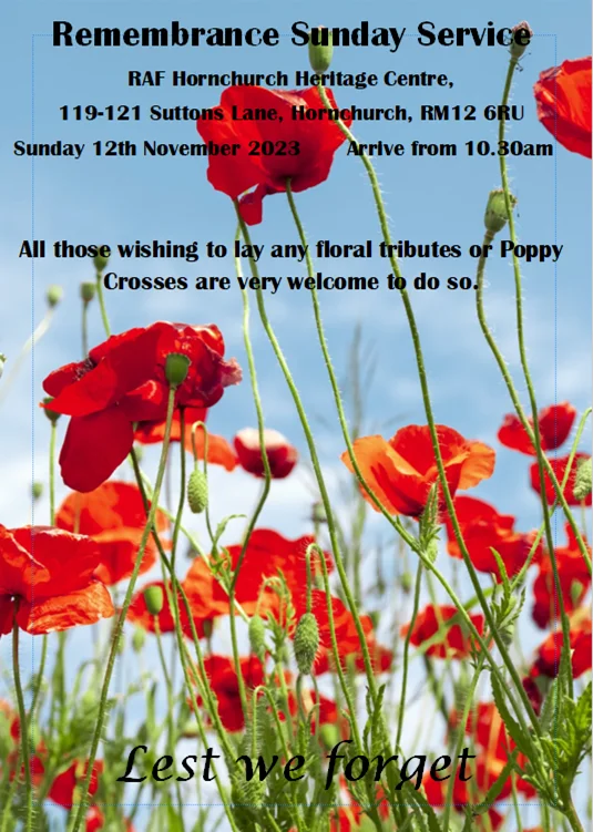 REMEMBRANCE SUNDAY POSTER